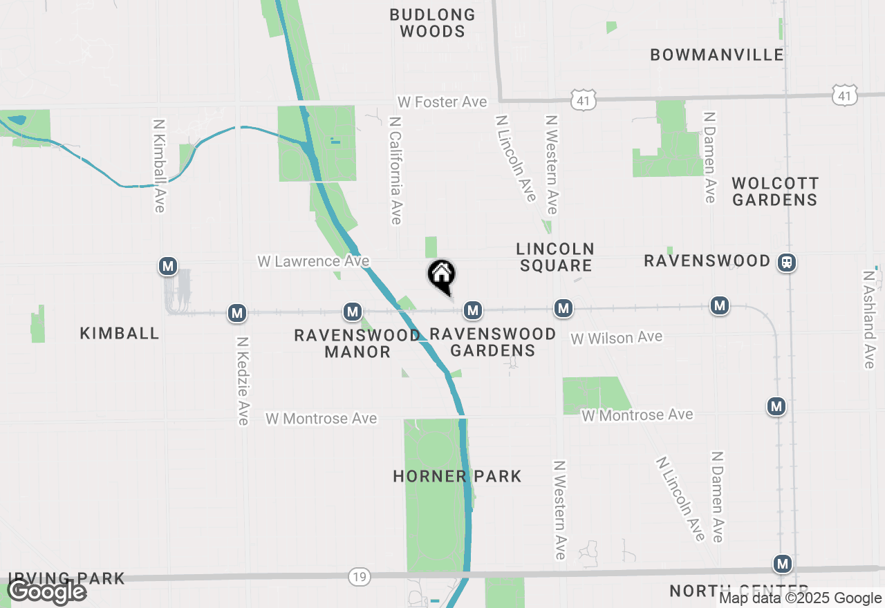 Map of 2659 W Leland Avenue #2, Chicago, IL 60625