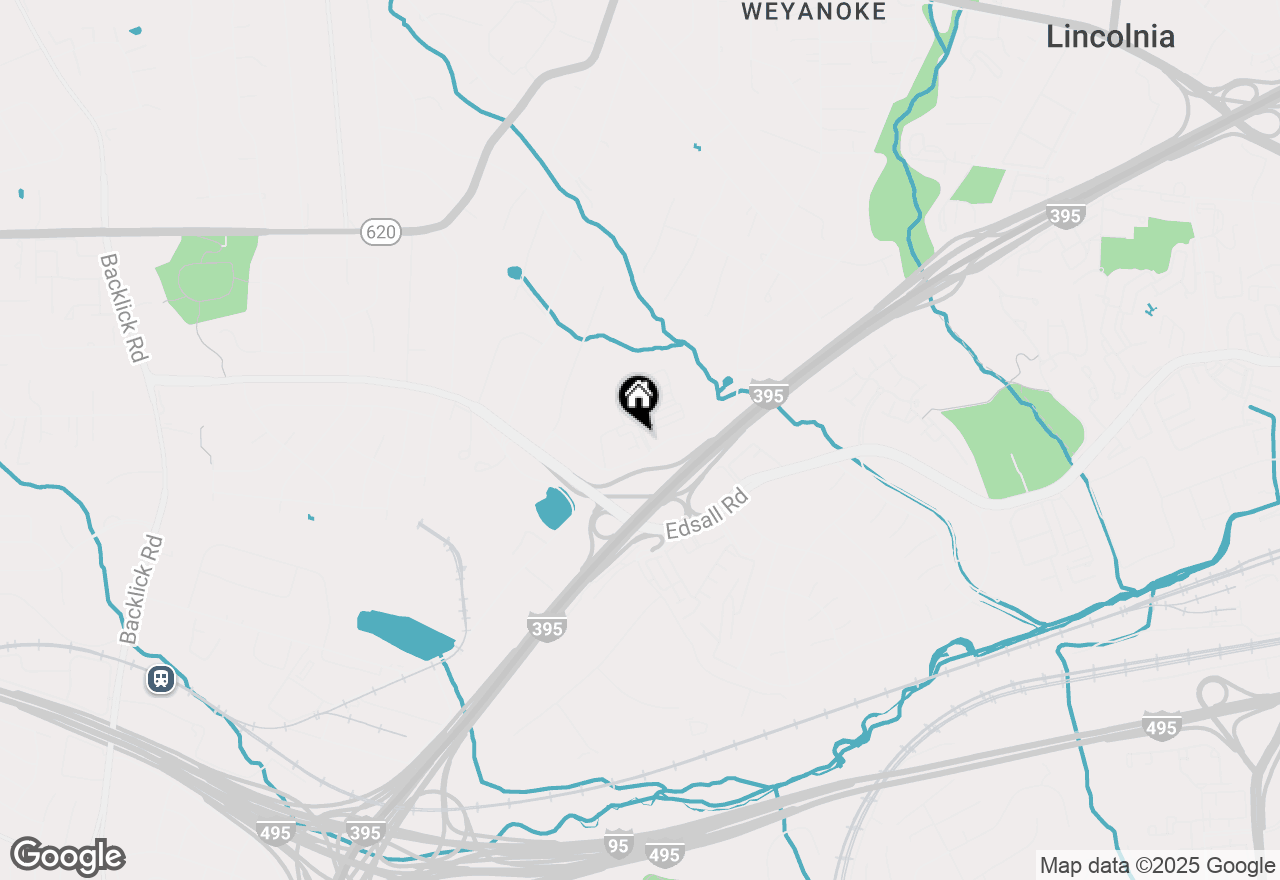 Map of 5427 Cheyenne Knoll Place, Alexandria, VA 22312