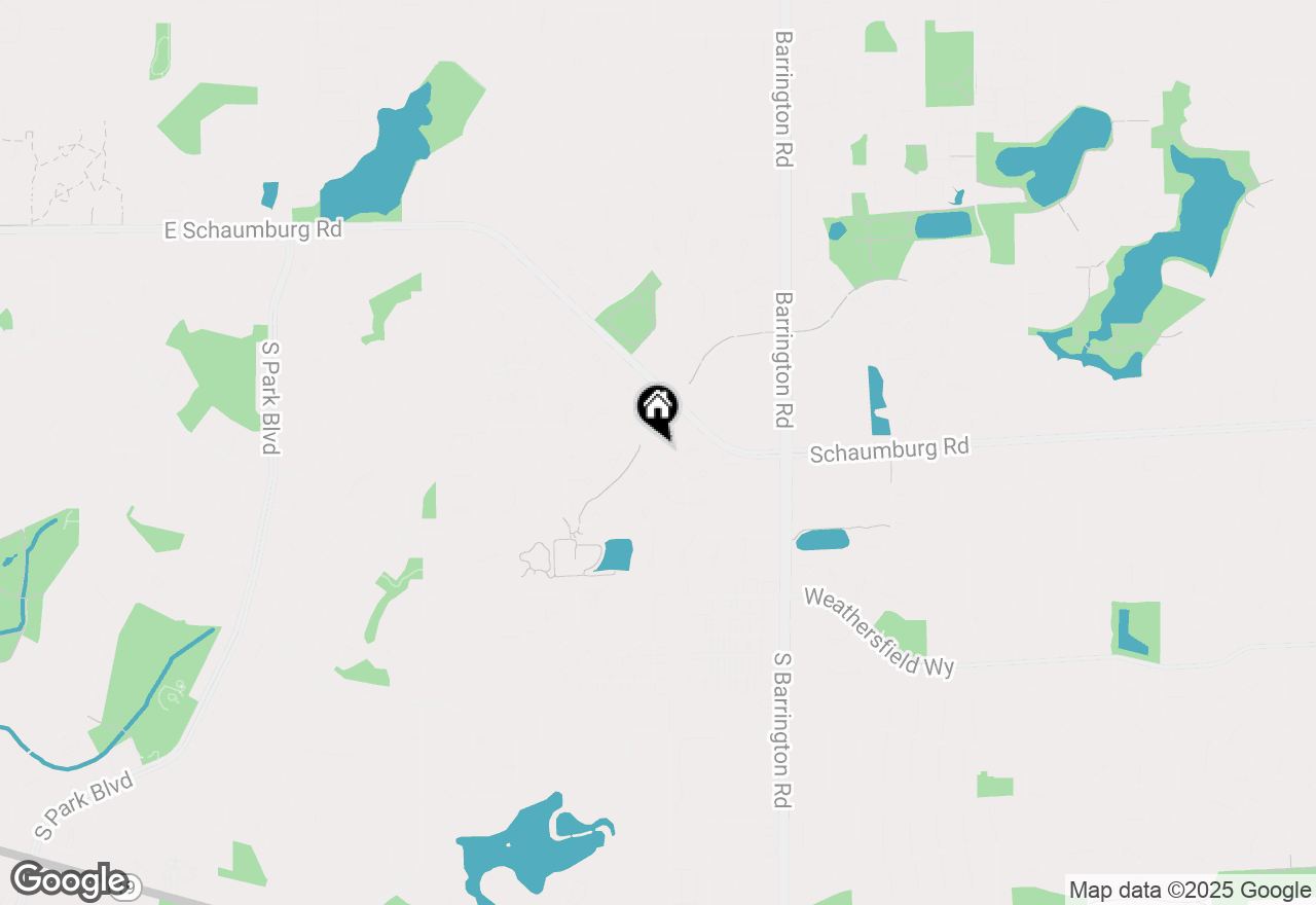 Map of 2833 Belle Lane #2833, Schaumburg, IL 60193
