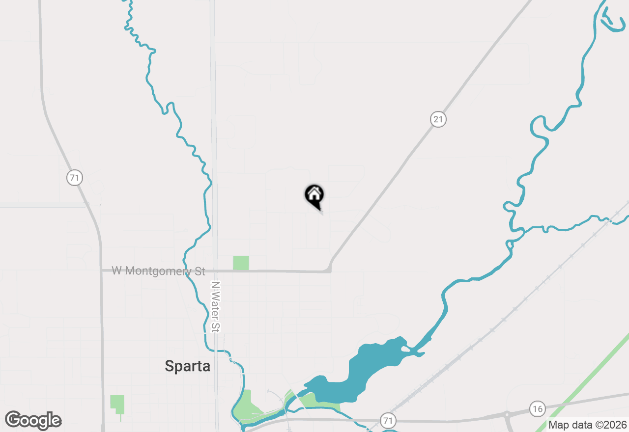 Map of 910 Charles Dr, Sparta, WI 54656