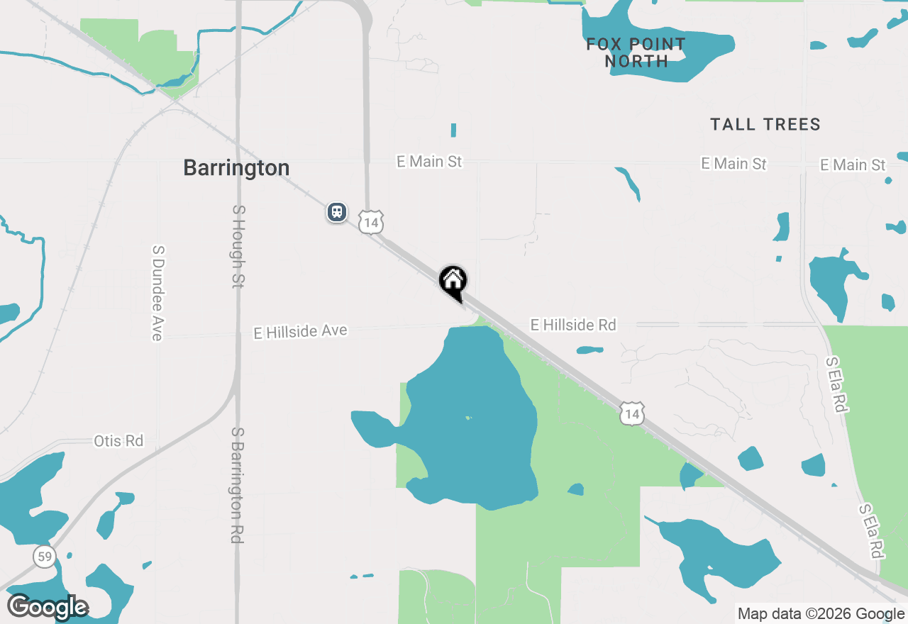 Map of 868 Bristol Drive, Barrington, IL 60010