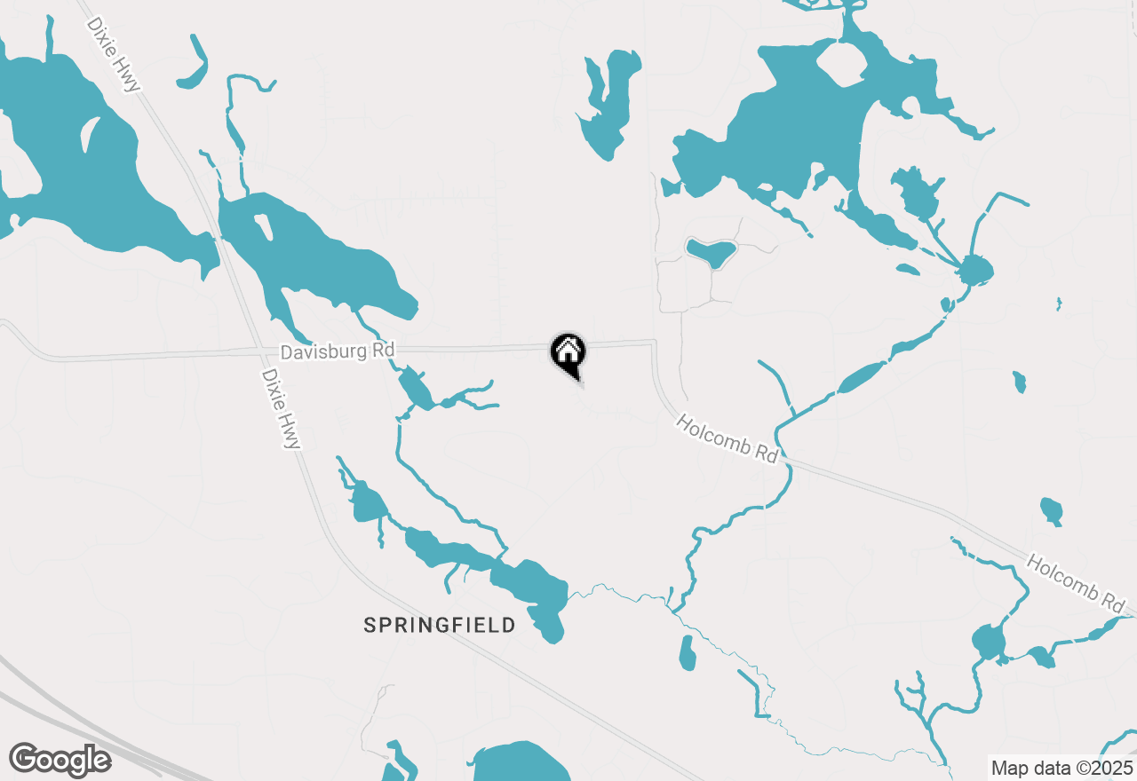 Map of 8269 Meadowridge, Clarkston, MI 48348