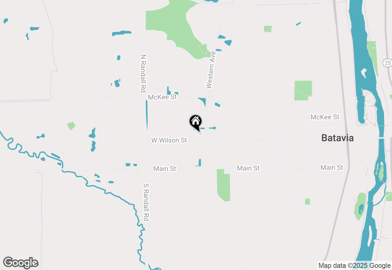 Map of 1468 Georgetown Drive, Batavia, IL 60510