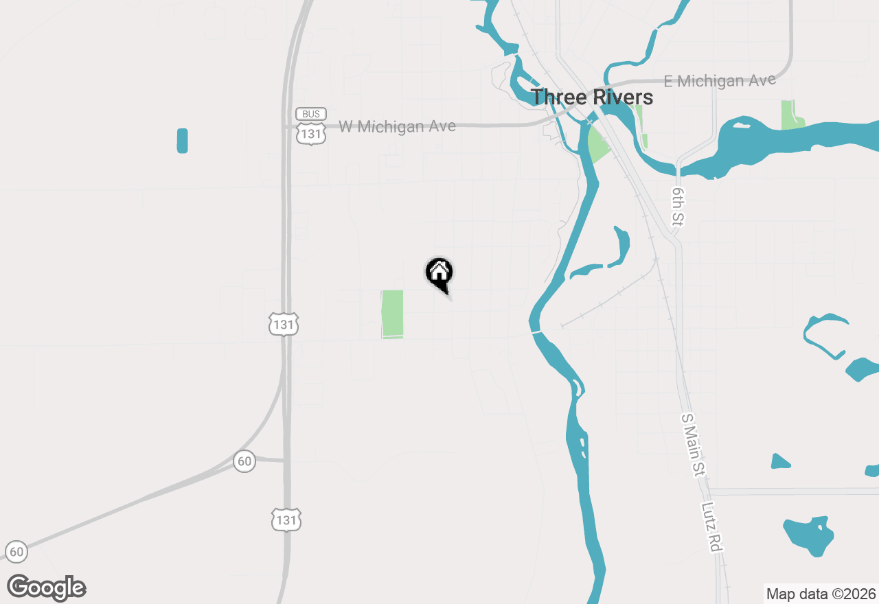 Map of 718 S Douglas Avenue, Three Rivers, MI 49093