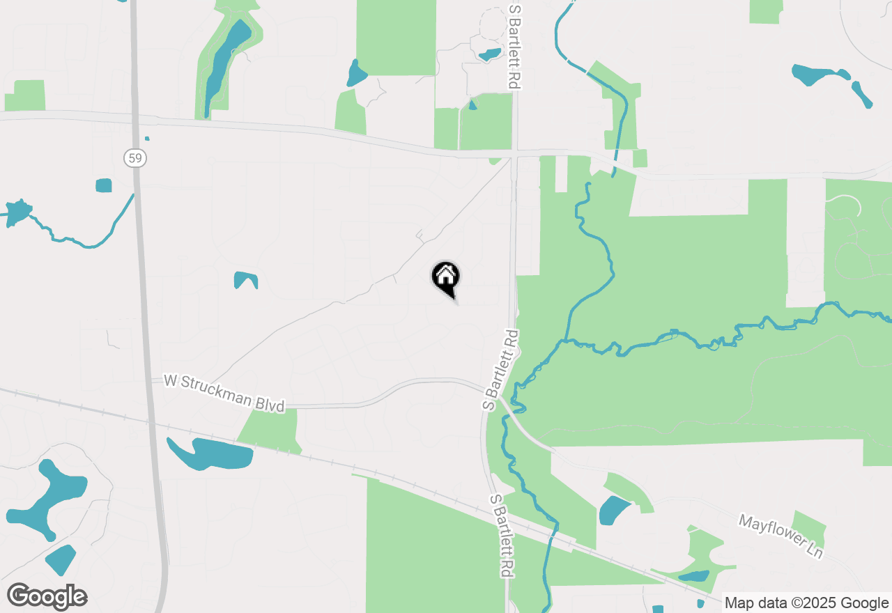 Map of 577 Eastwick Lane, Bartlett, IL 60103