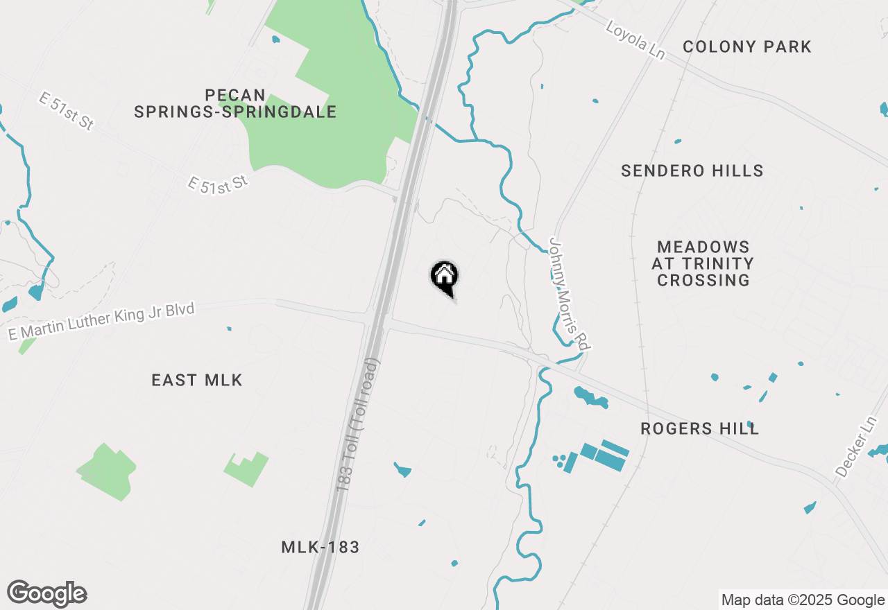 Map of 5106 Regency Dr, Austin, TX 78724