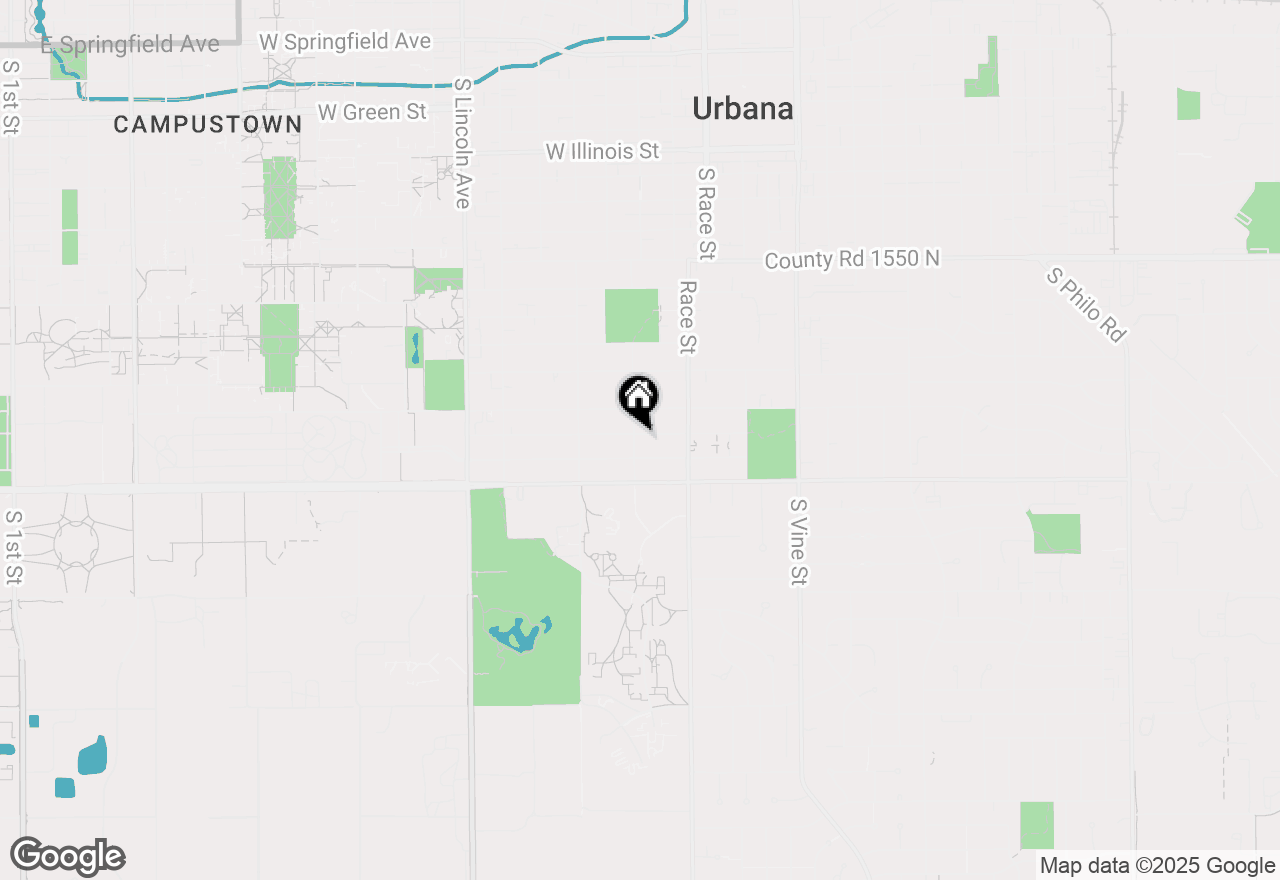 Map of 309 W Vermont Avenue, Urbana, IL 61801