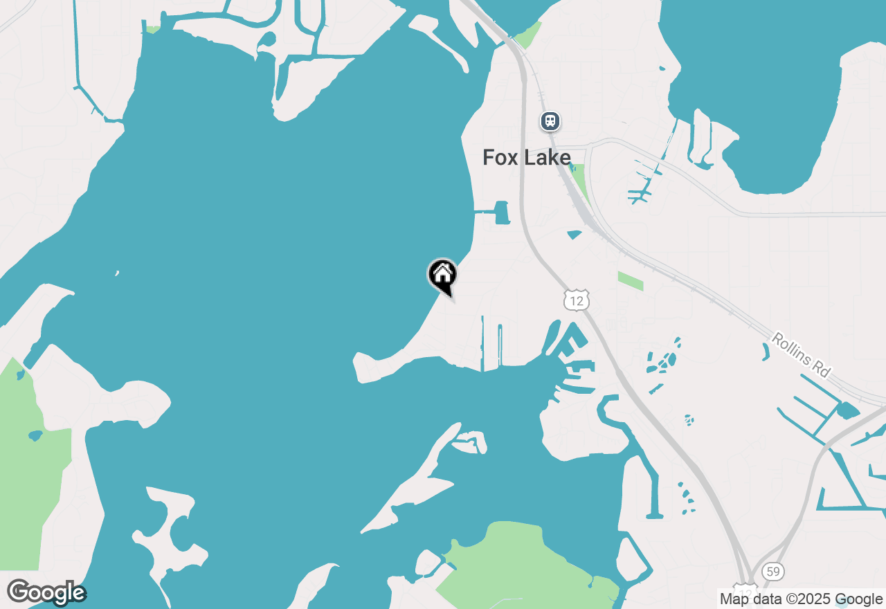 Map of 96 Lake Lane, Fox Lake, IL 60020