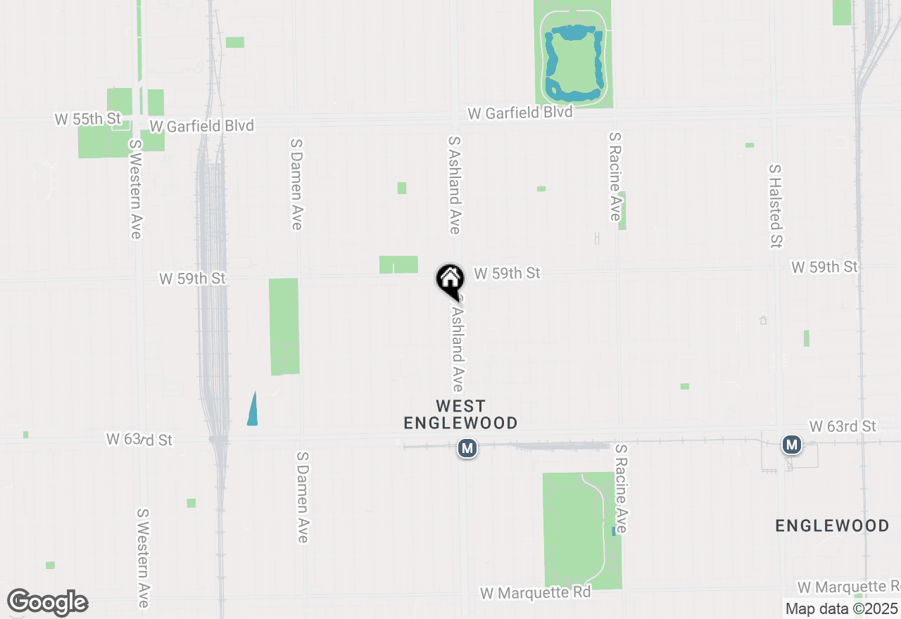 Map of 5954 S Ashland Avenue, Chicago, IL 60636