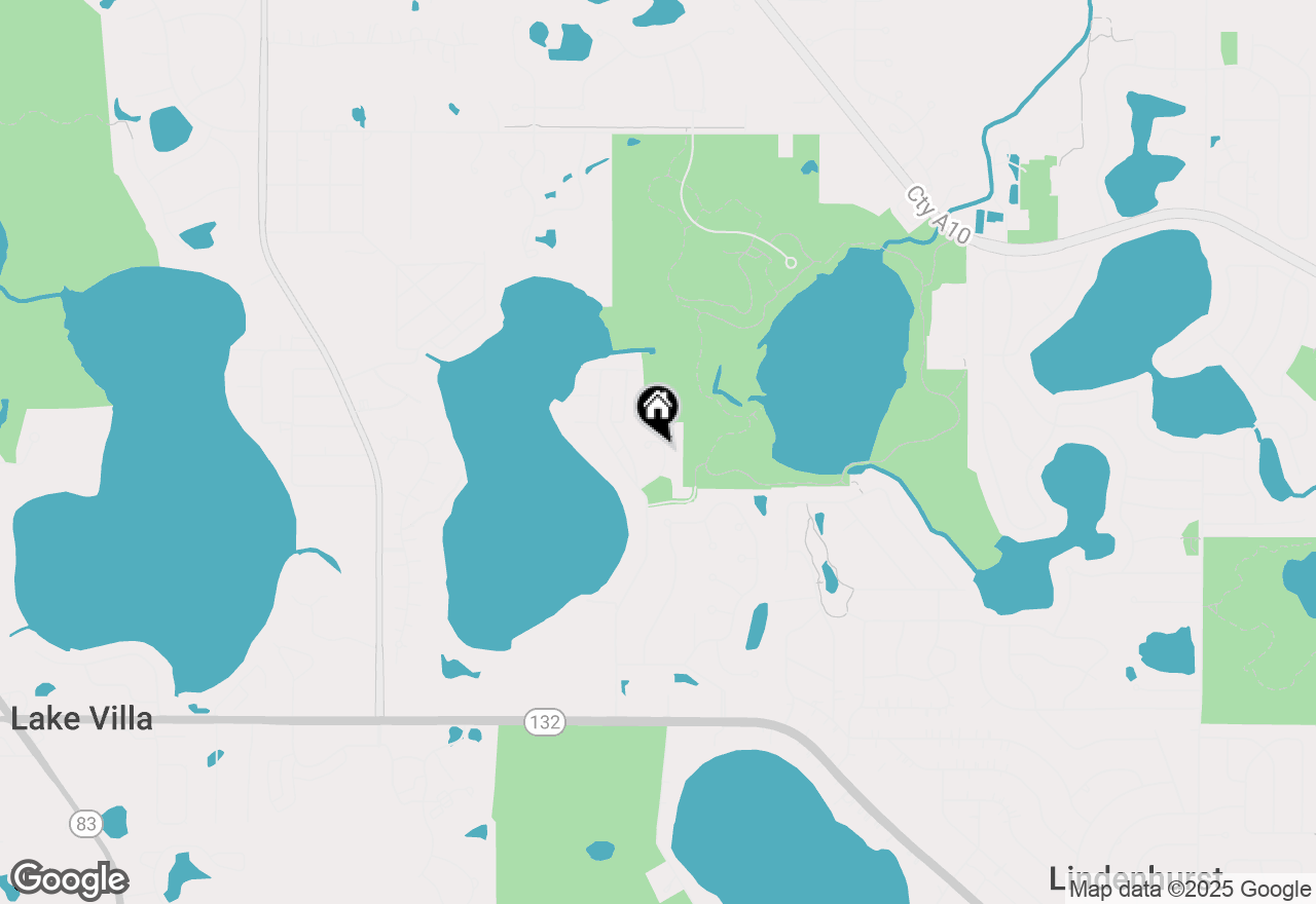 Map of 420 Woodland Trail, Lindenhurst, IL 60046