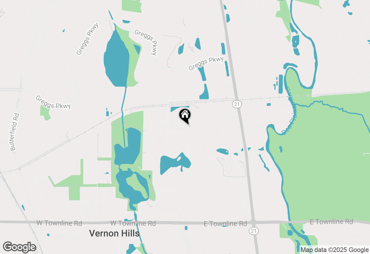 Map of 471 Pine Lake Circle, Vernon Hills, IL 60061