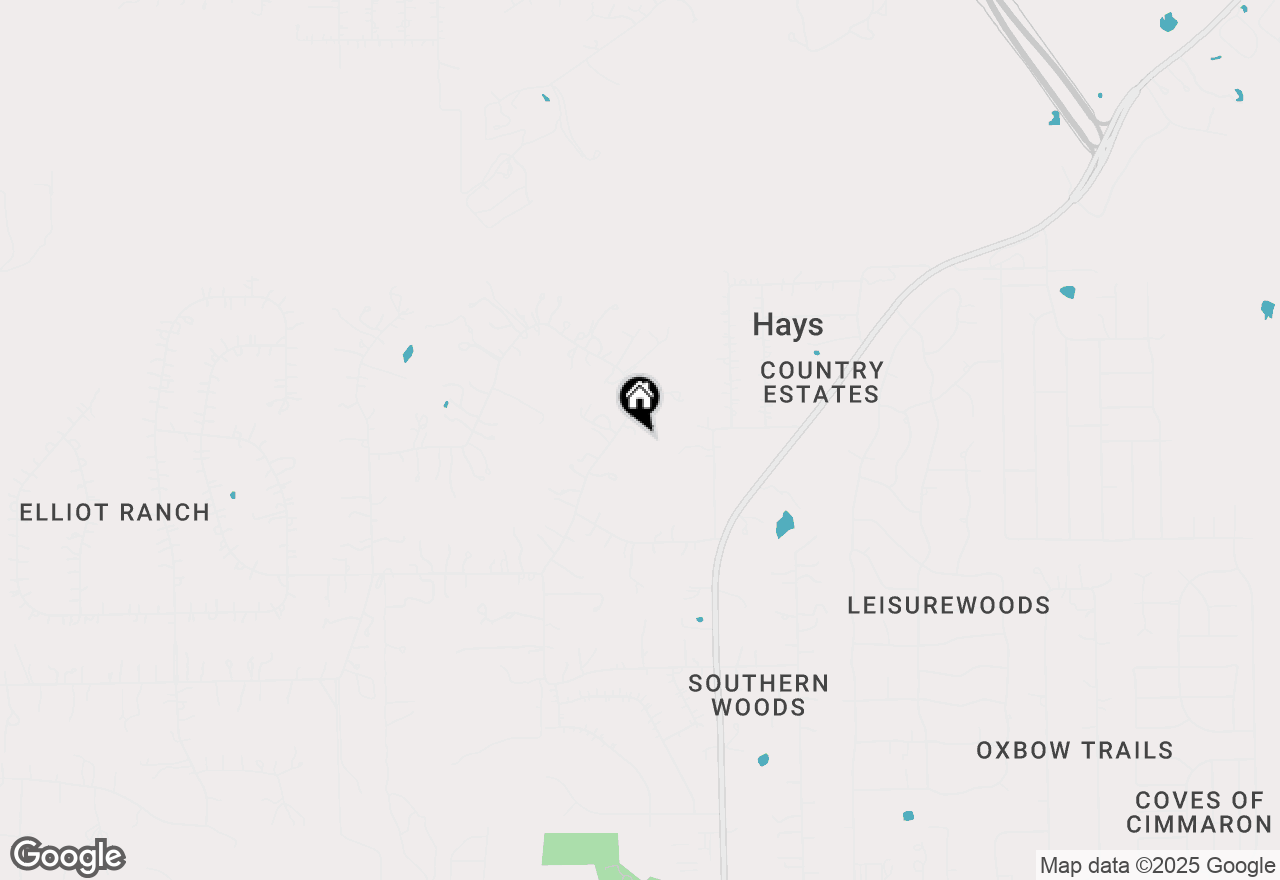 Map of 24 Country Oaks Dr, Buda, TX 78610