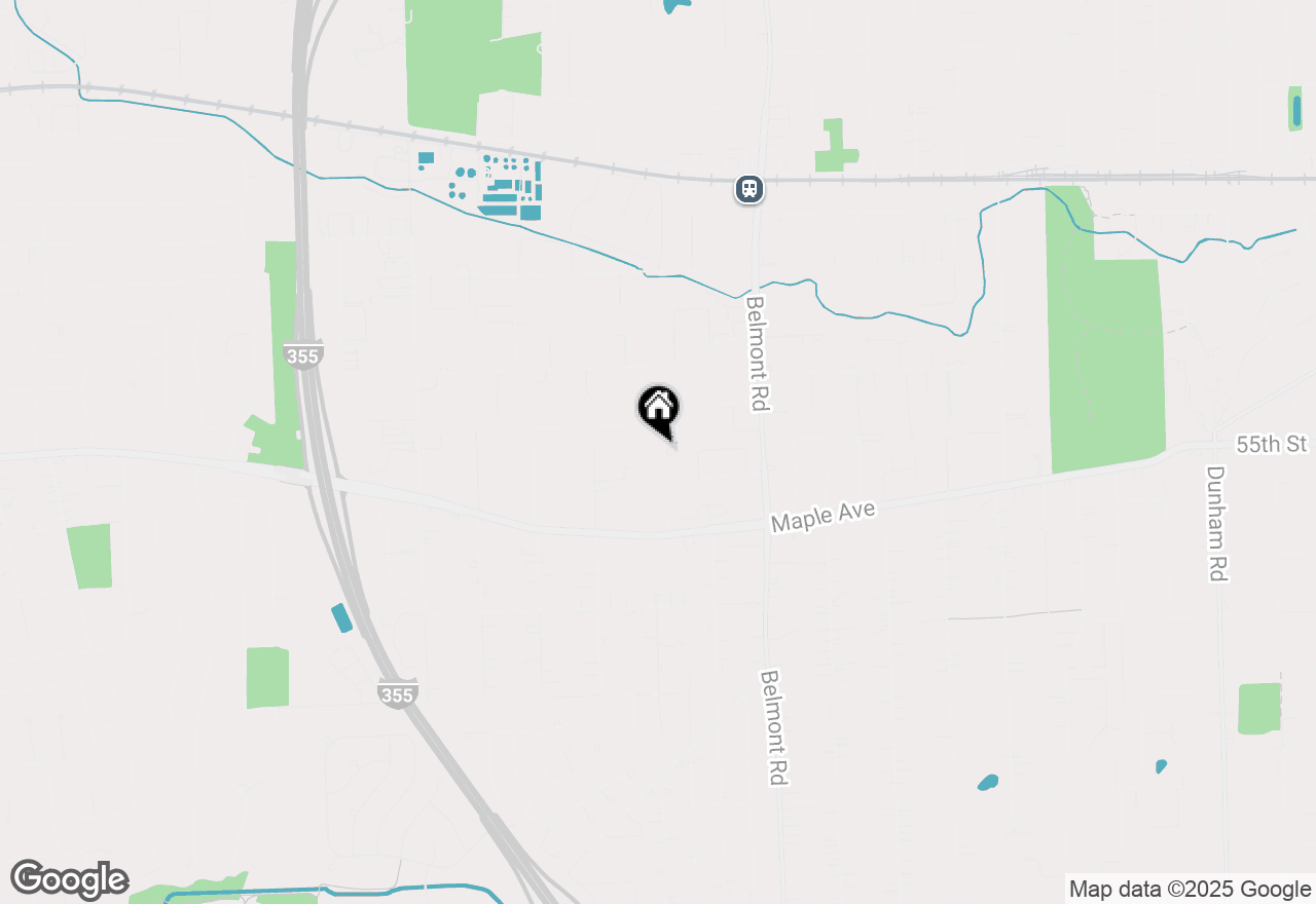 Map of 5444 Ashbrook Place, Downers Grove, IL 60515