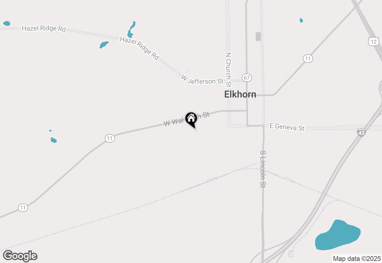 Map of 108 S Franklin St, Elkhorn, WI 53121