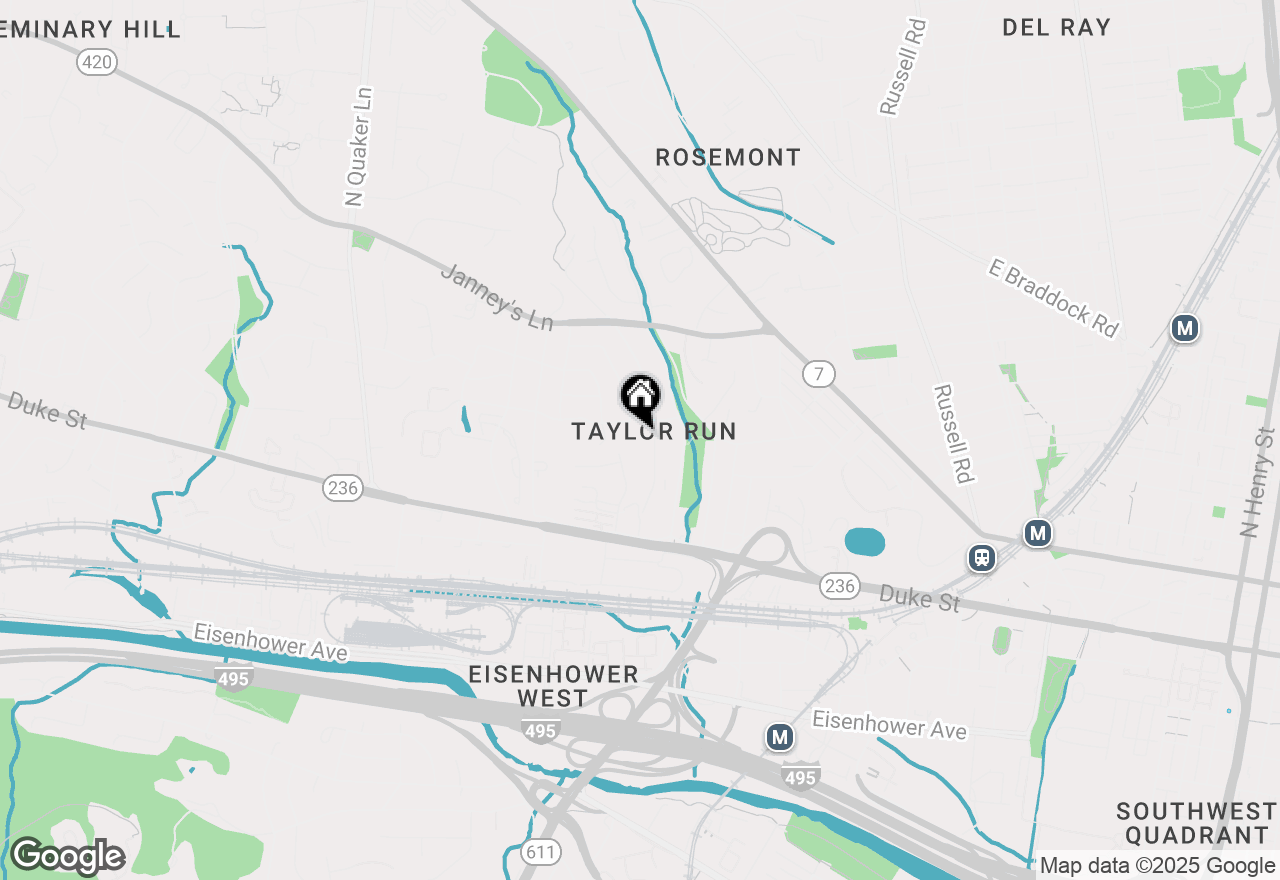 Map of 206 Skyhill Road #8, Alexandria, VA 22314