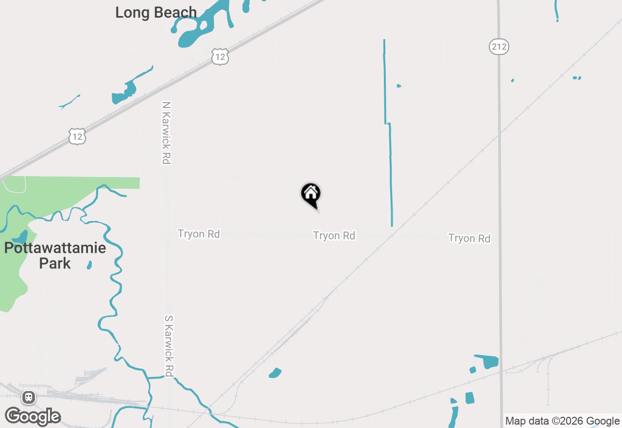 Map of 20 Tryon Farm Lane, Michigan City, IN 46360