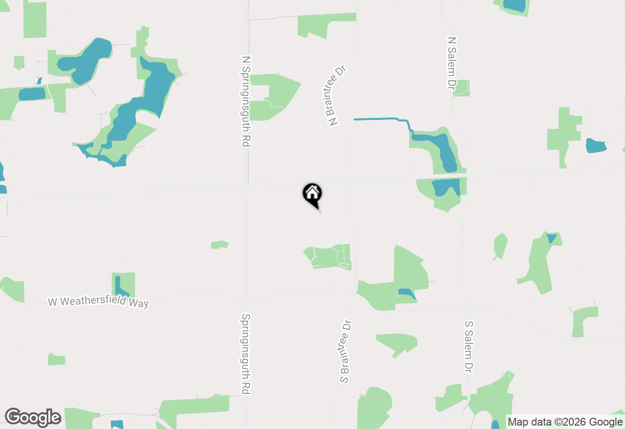 Map of 1346 Forestdale Court #1346, Schaumburg, IL 60193