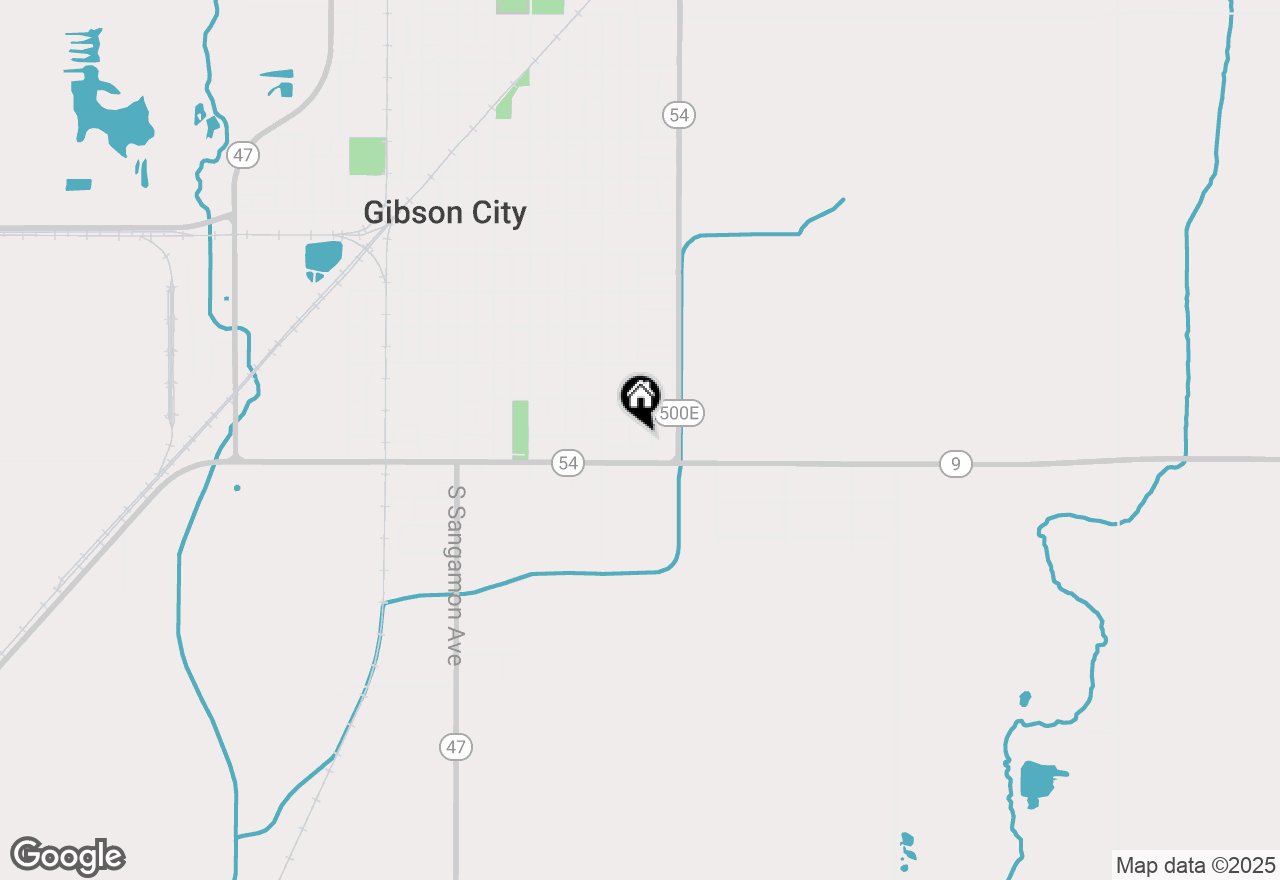 Map of 604 Hazel Drive, Gibson City, IL 60936