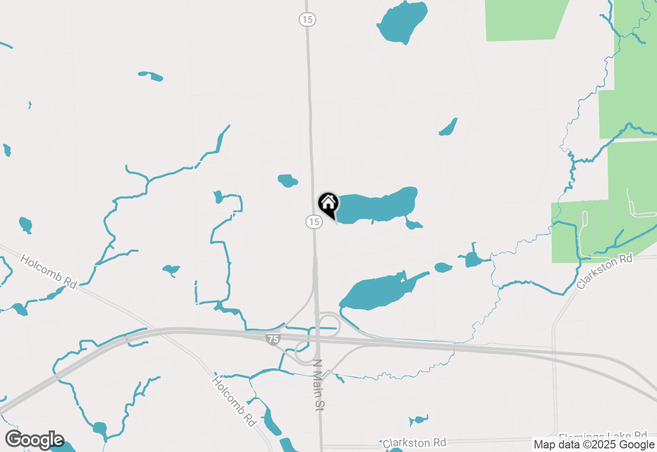 Map of 8056 Ortonville Road, Clarkston, MI 48348