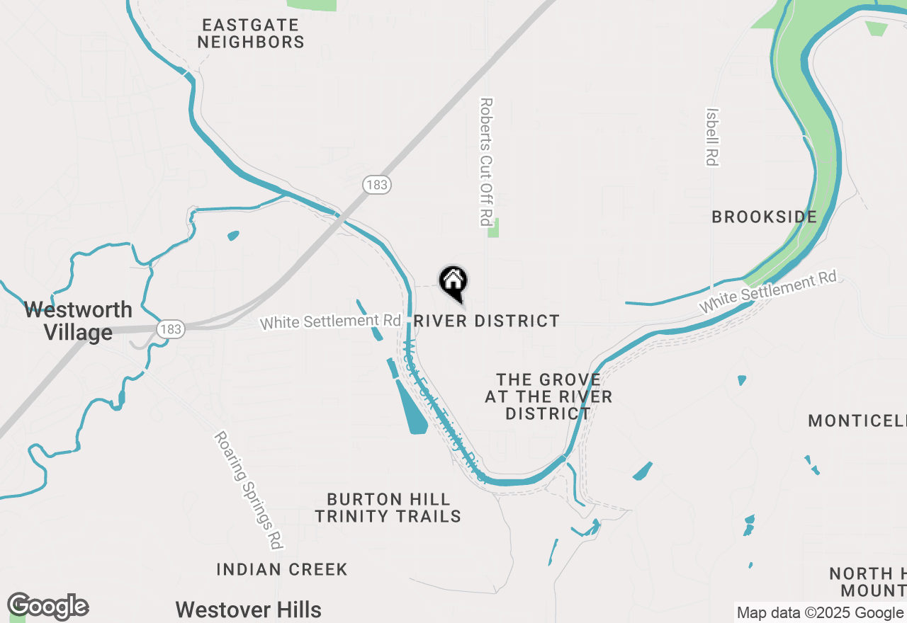 Map of 5332 Trinity River Trail #2-2229, Fort Worth, TX 76114