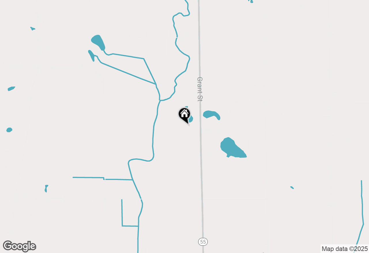 Map of 16424 Grant Street, Crown Point, IN 46307