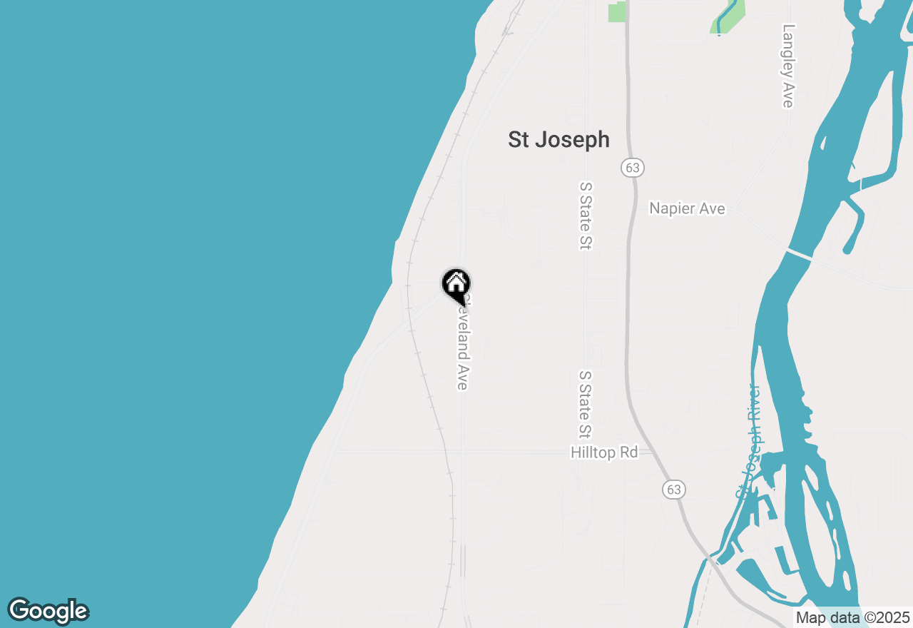 Map of 2800 Cleveland Avenue #3, St Joseph, MI 49085