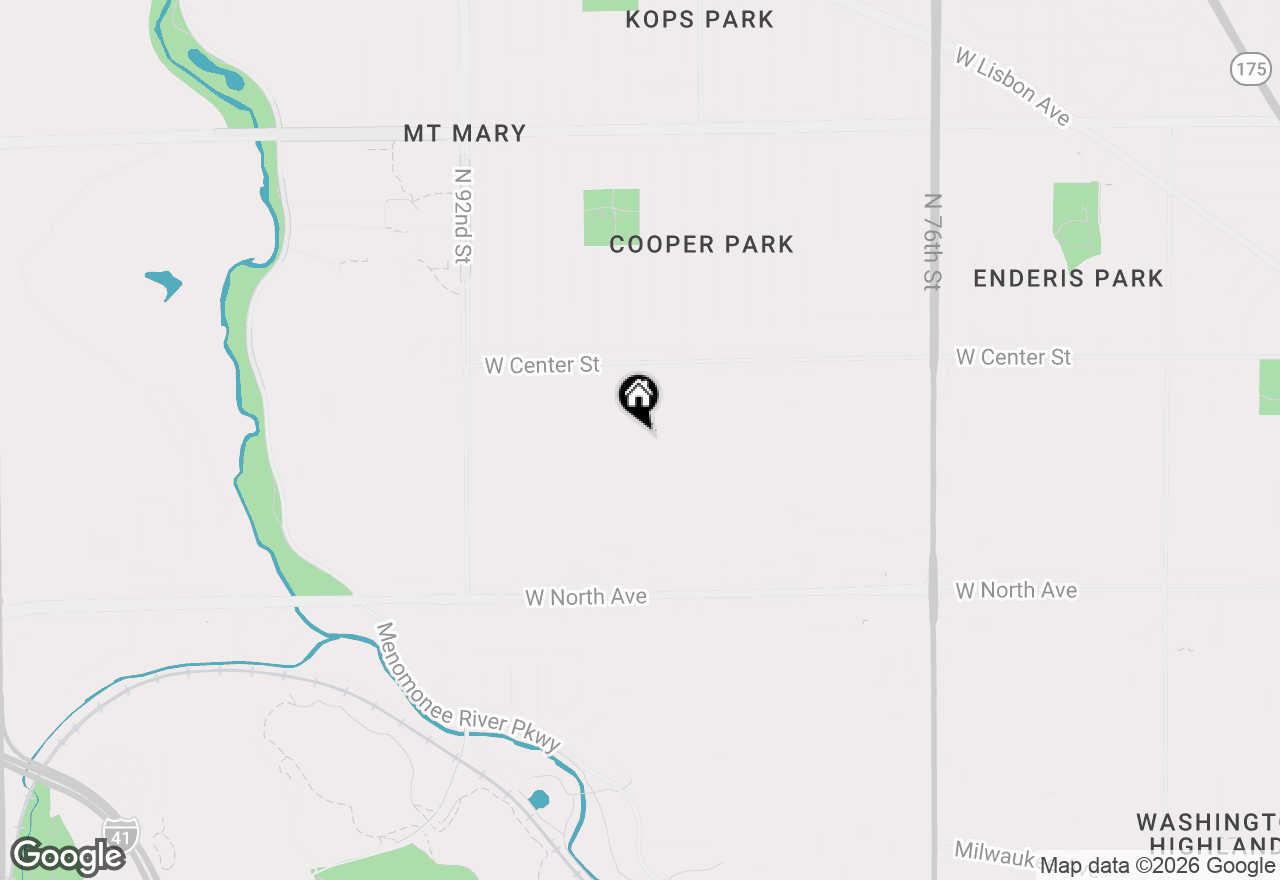 Map of 2559 N 86th St, Wauwatosa, WI 53226