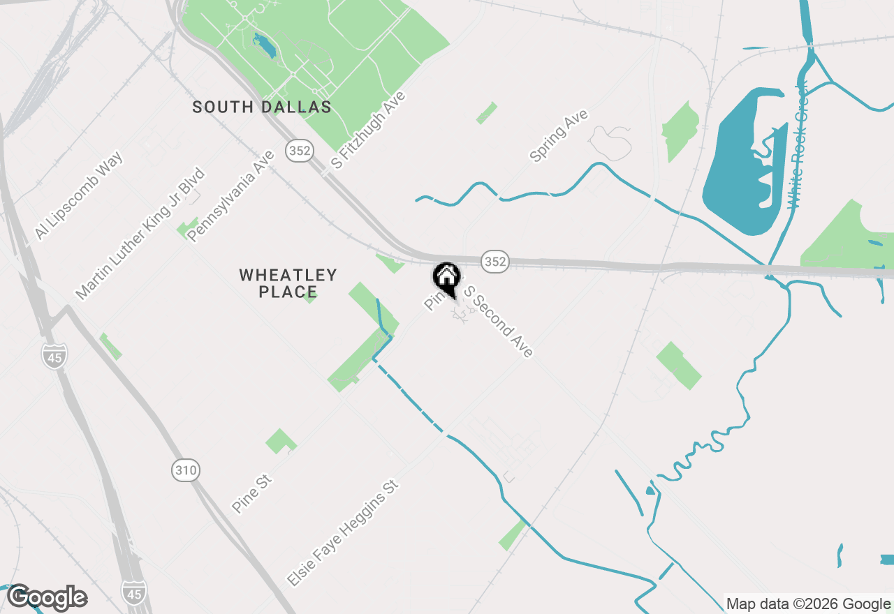 Map of 3323 Reed Lane, Dallas, TX 75215