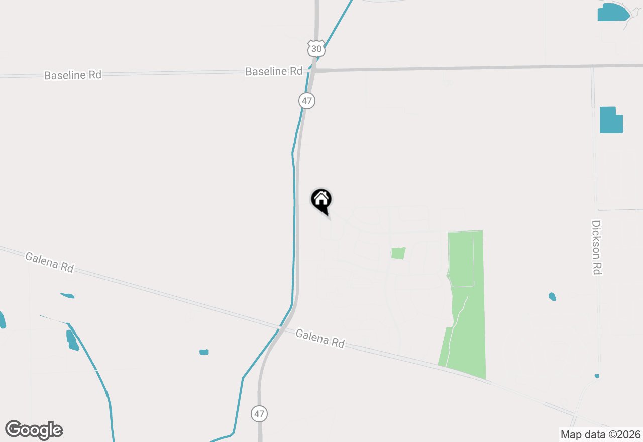 Map of 4568 Garritano Street #B, Yorkville, IL 60560