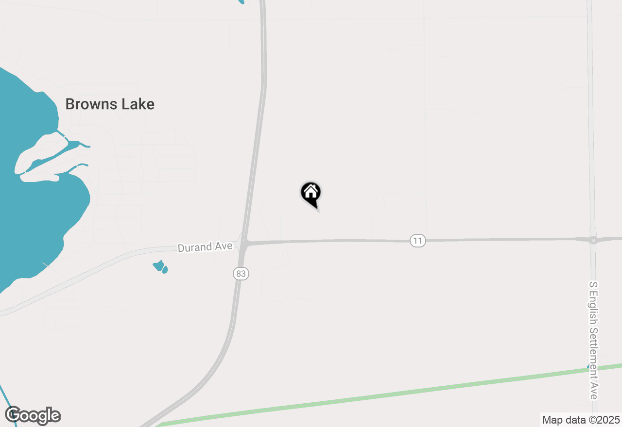 Map of 29222 Durand Ave, Burlington, WI 53105