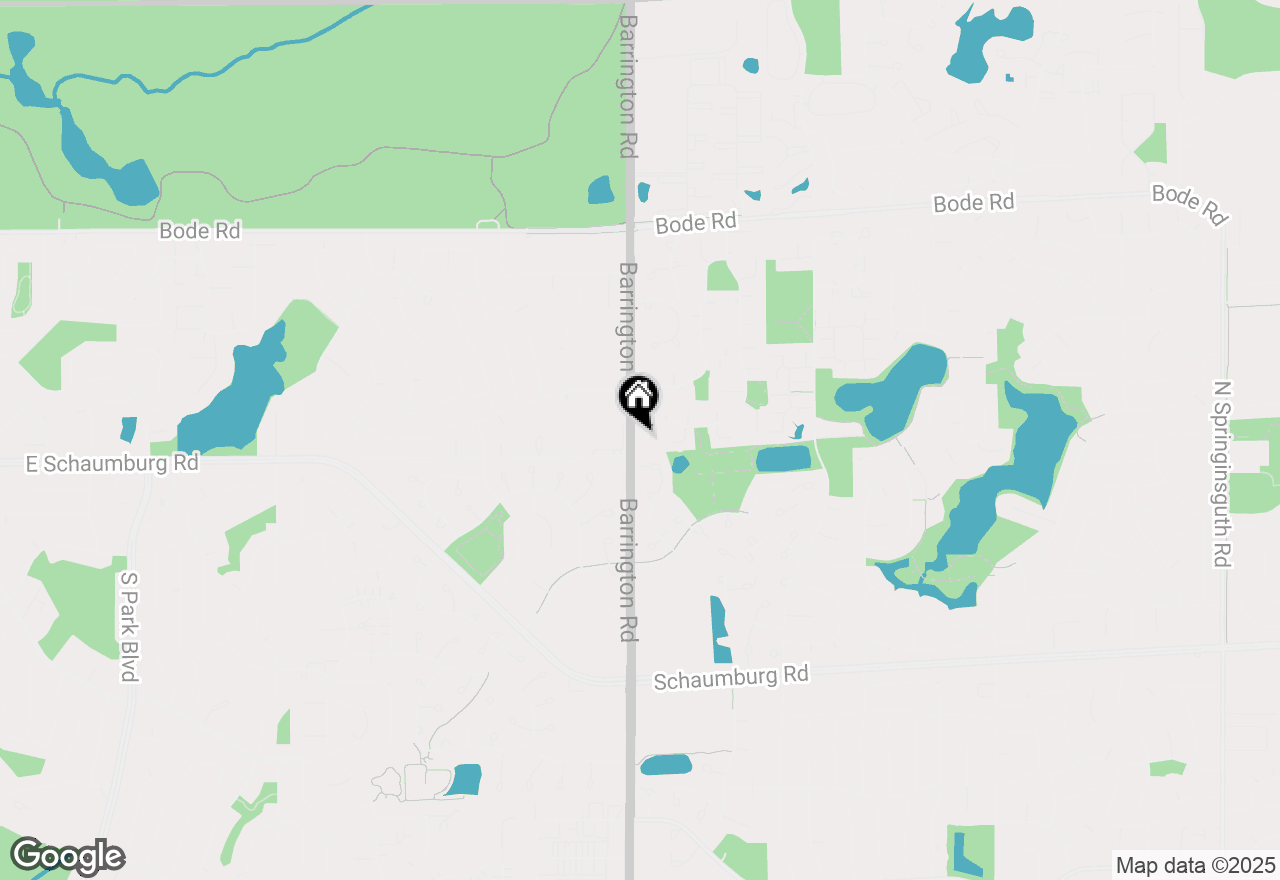 Map of 8 Southbury Court, Streamwood, IL 60107