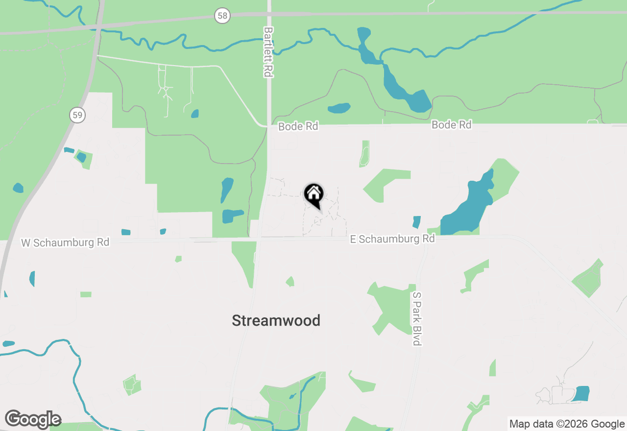 Map of 74 Marion Lane #74, Streamwood, IL 60107