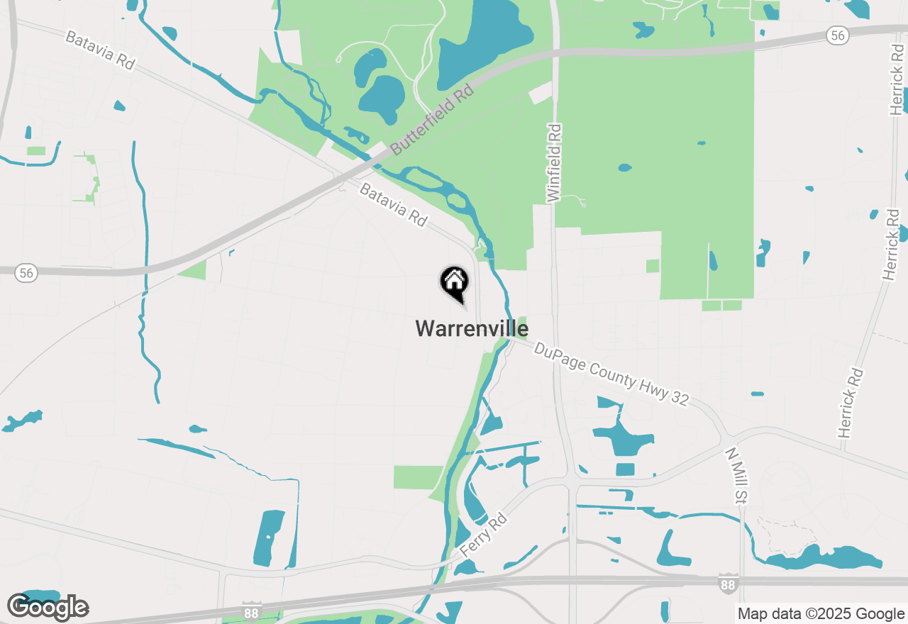 Map of 3S511 4th Street, Warrenville, IL 60555