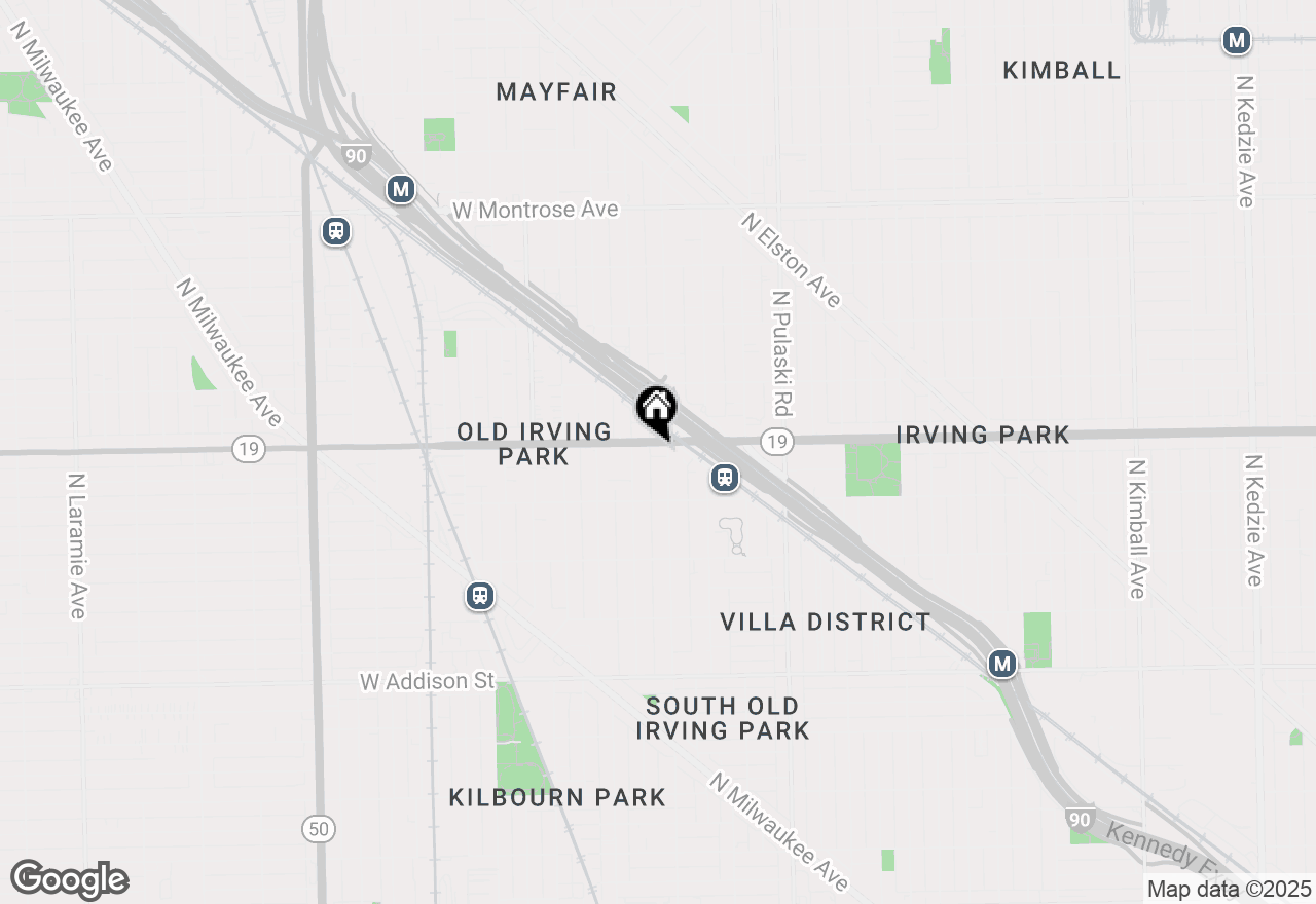 Map of 4207 W Irving Park Road, Chicago, IL 60641