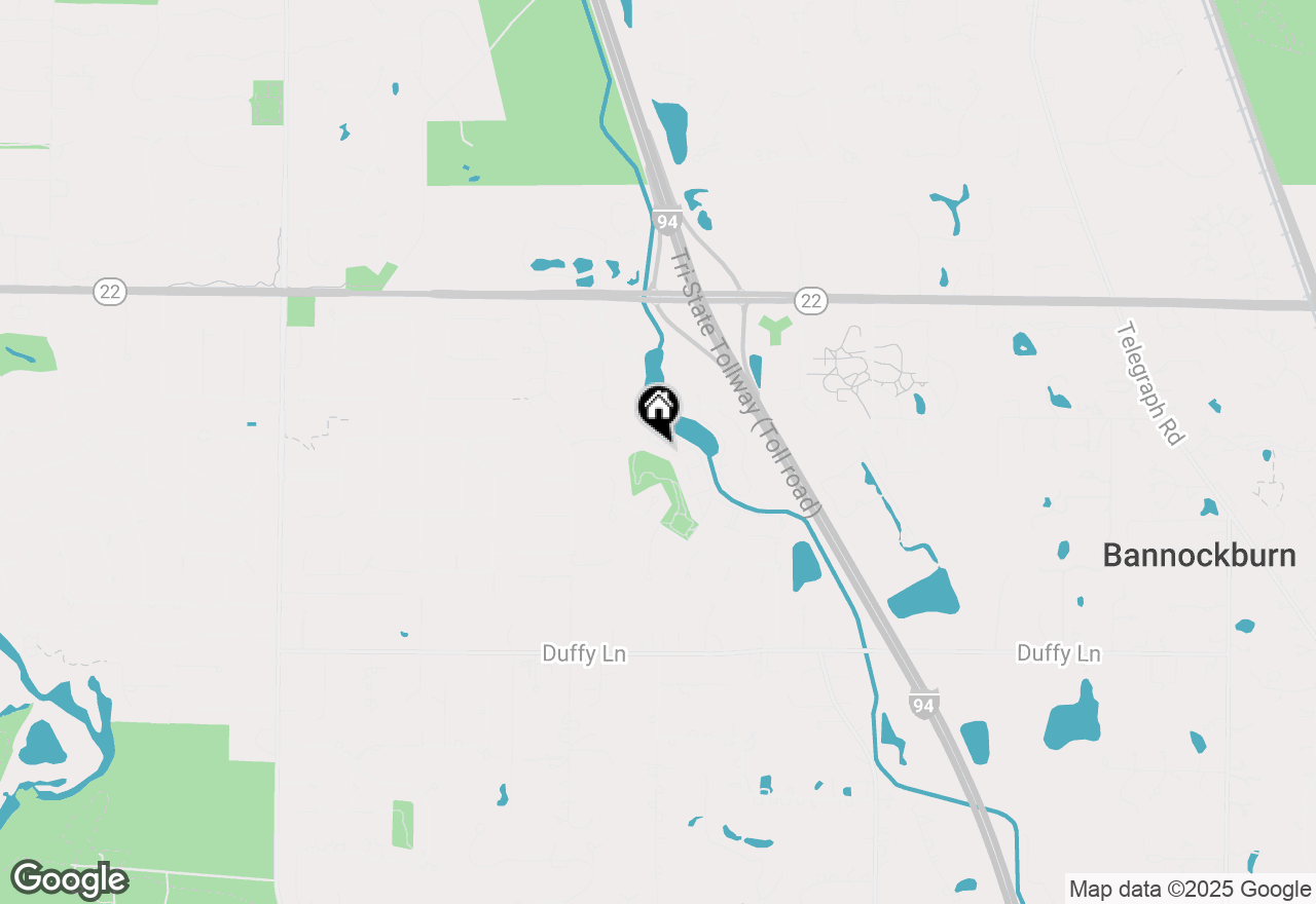 Map of 11 Warwick Lane, Lincolnshire, IL 60069