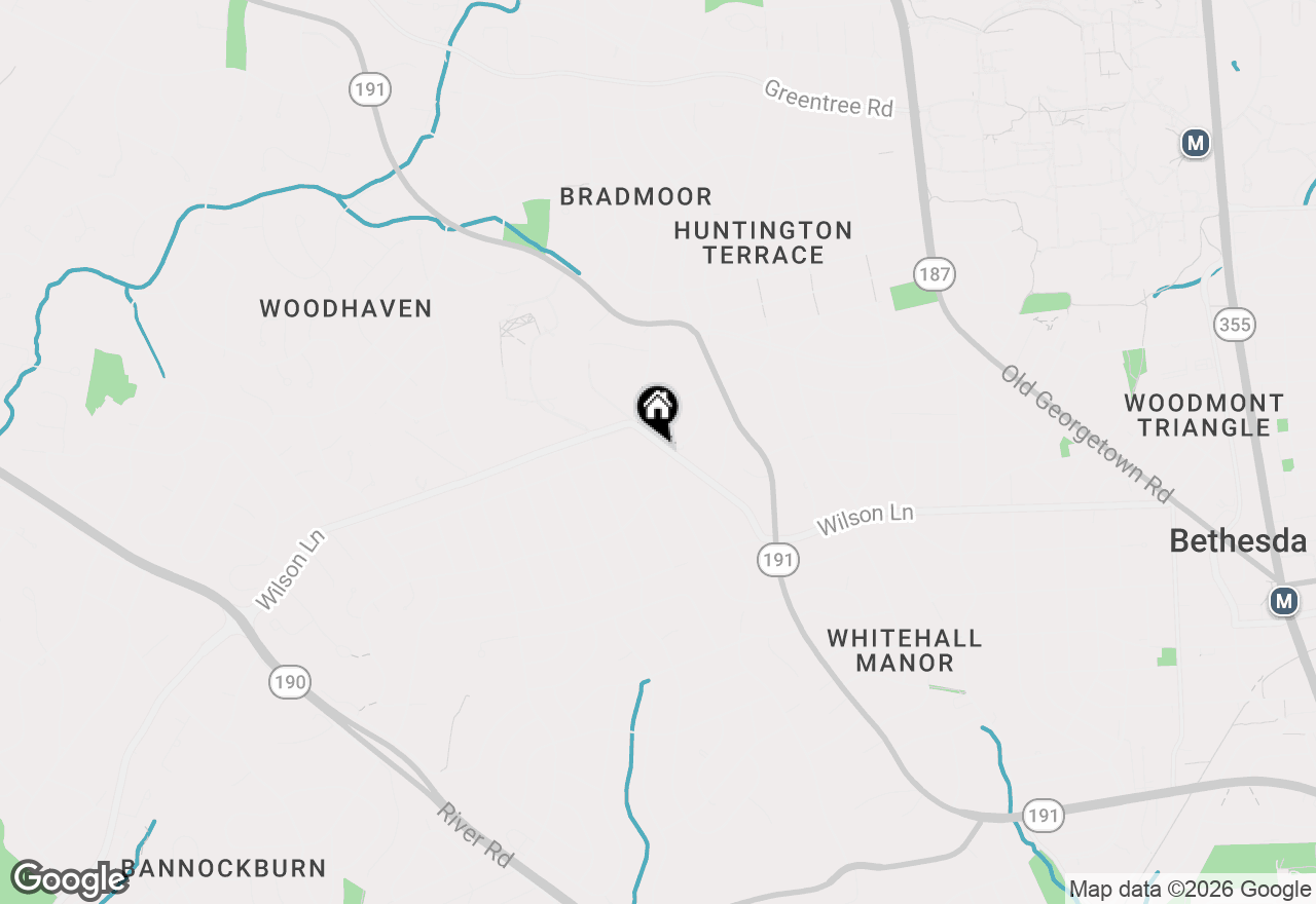 Map of 5902 Wilson Lane, Bethesda, MD 20817