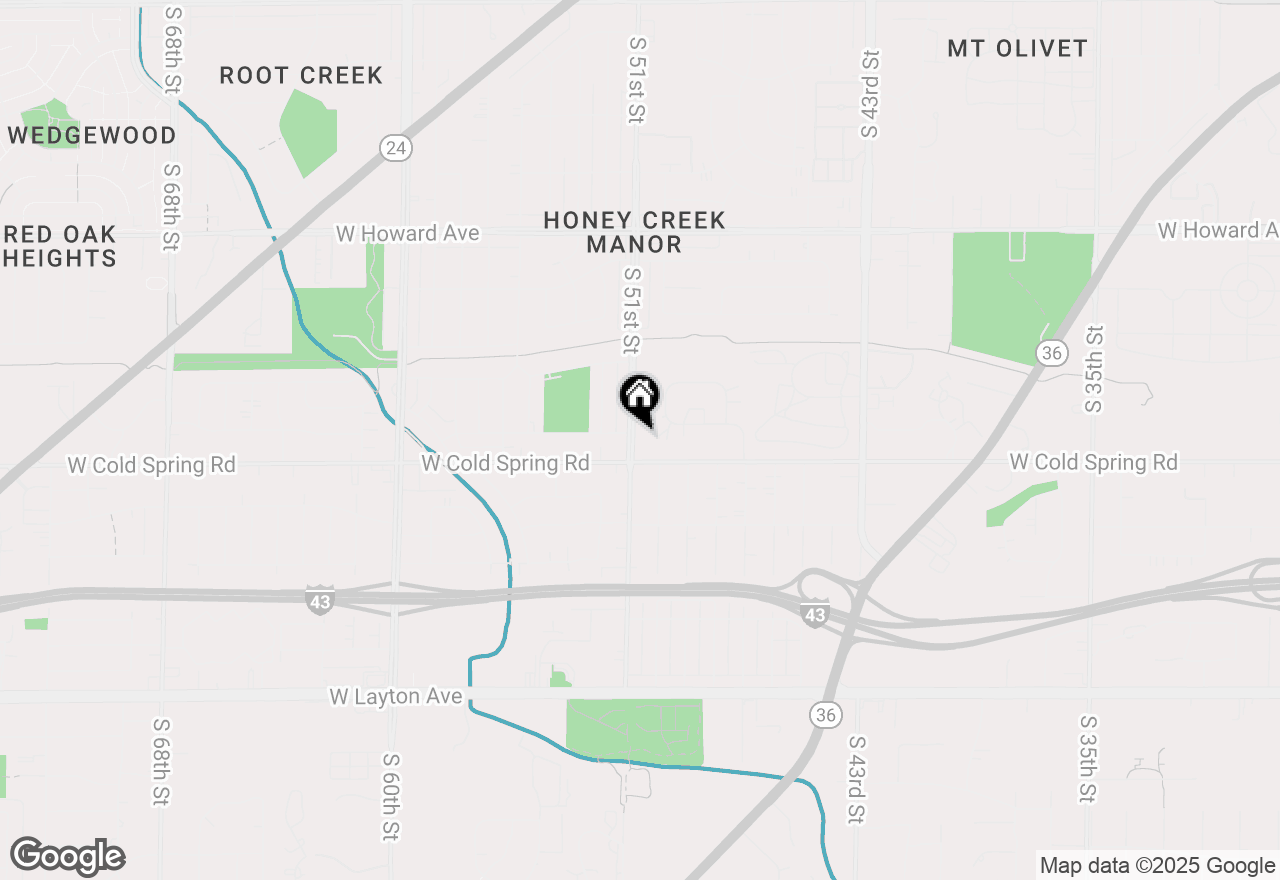 Map of 4244 S 51st St, Milwaukee, WI 53220