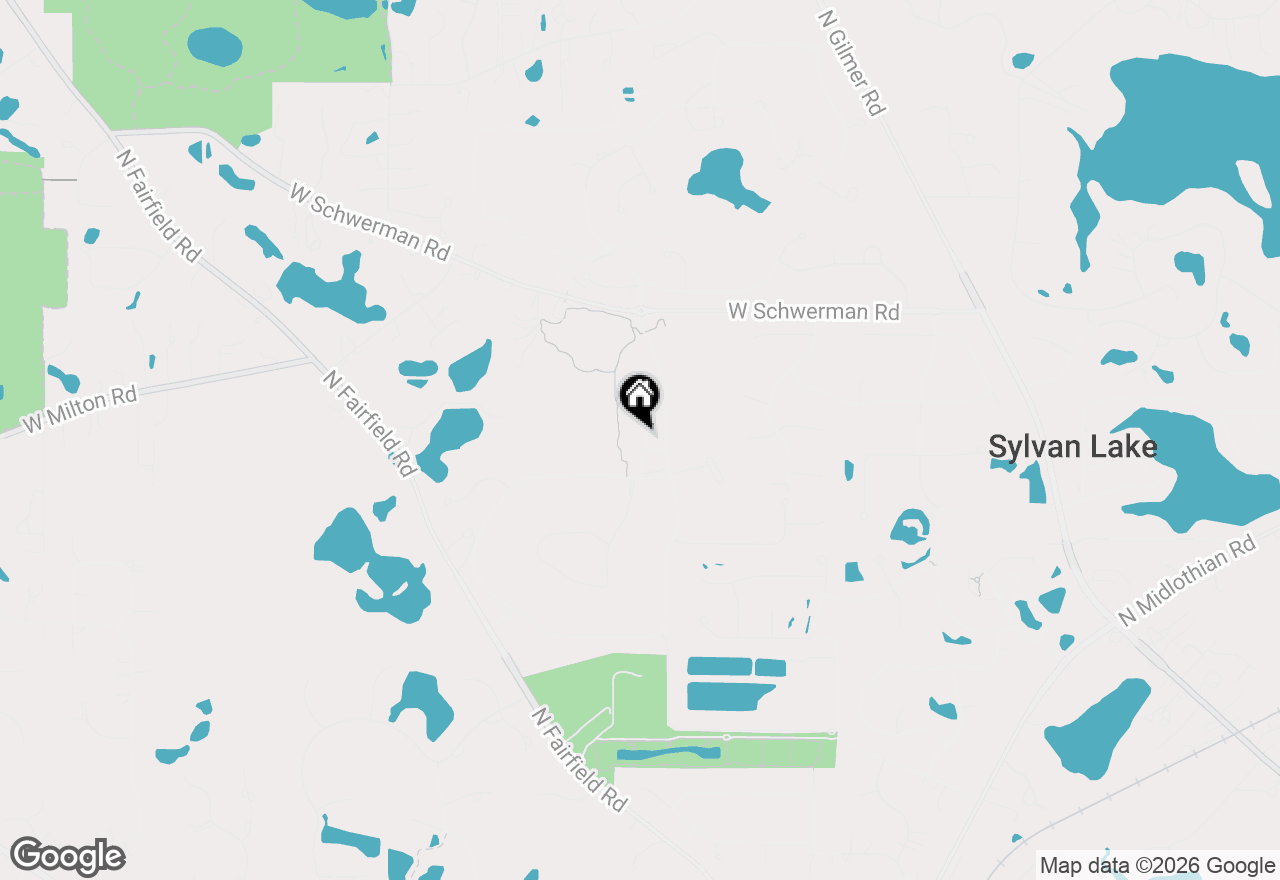 Map of 23 Red Tail Drive, Hawthorn Woods, IL 60047