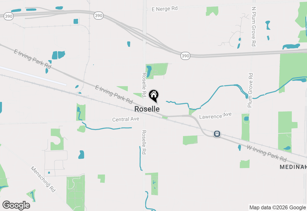 Map of 100 N Bokelman Street #330, Roselle, IL 60172