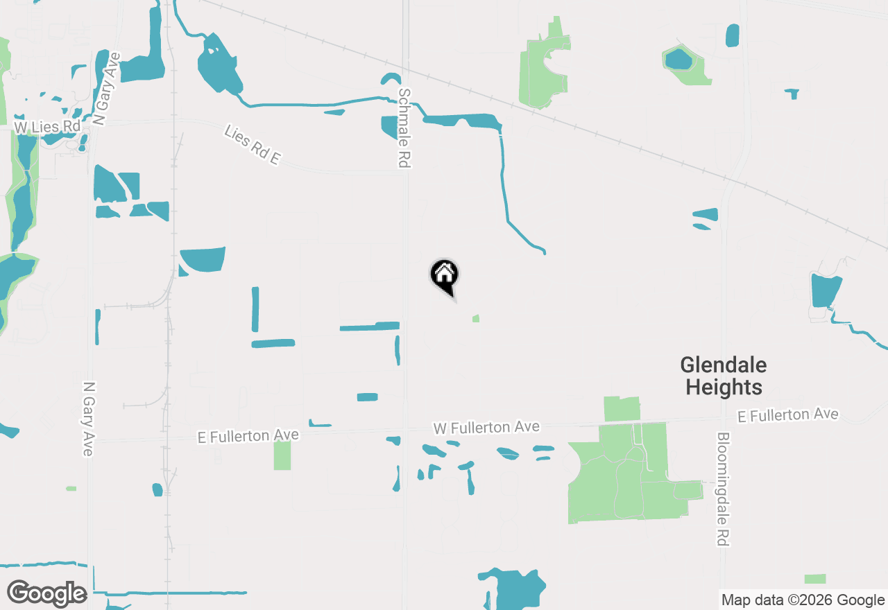 Map of 155 Ringneck, Glendale Heights, IL 60139
