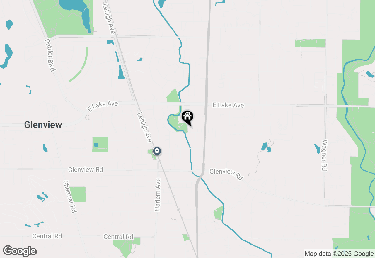 Map of 1752 Maclean Court, Glenview, IL 60025