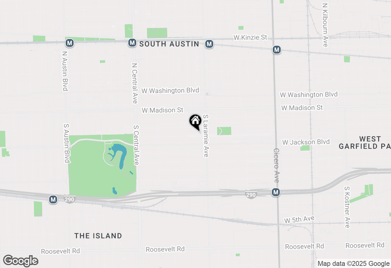 Map of 5236 W Quincy Street, Chicago, IL 60644