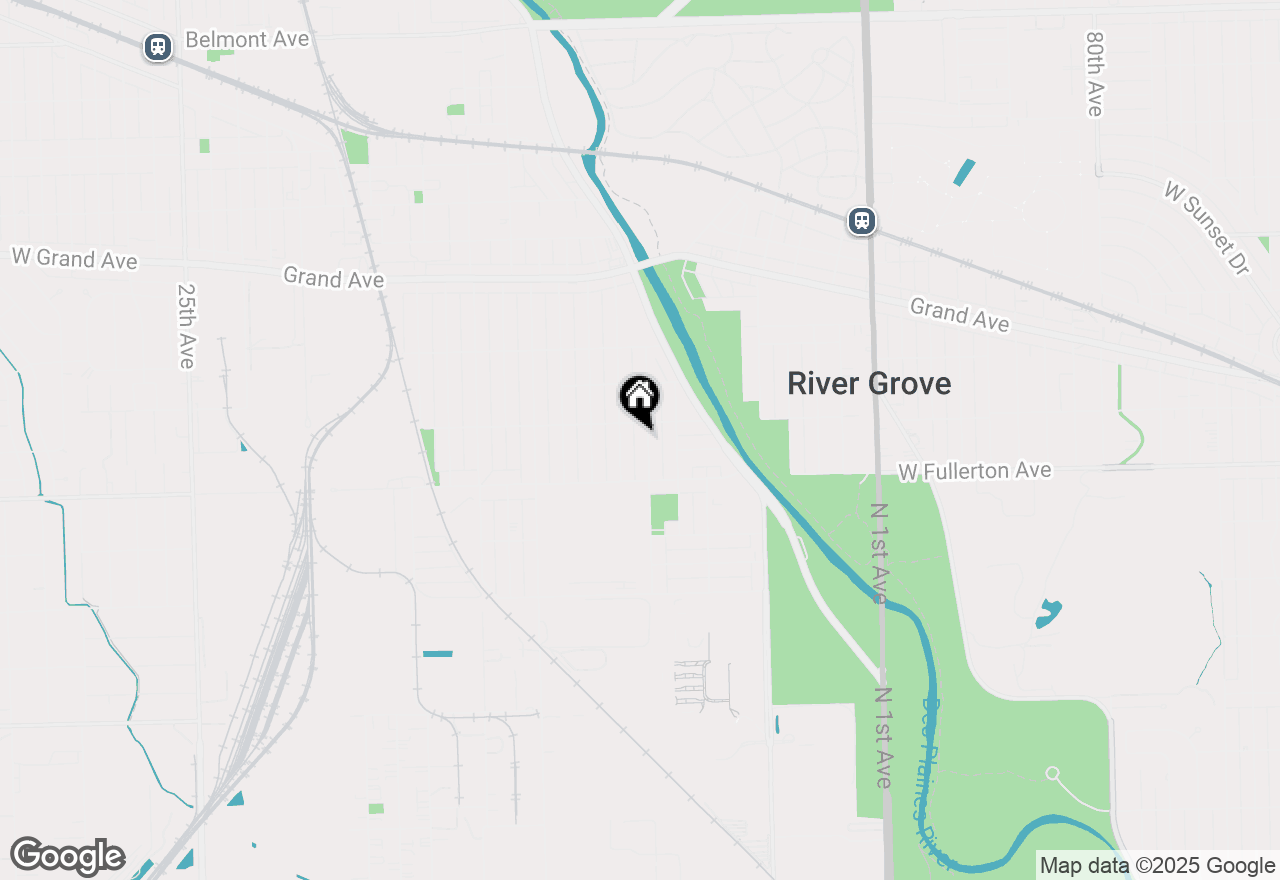 Map of 2446 Leyden Avenue, River Grove, IL 60171