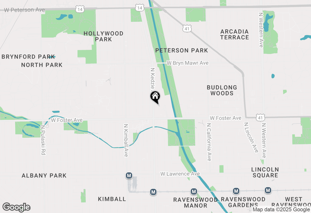 Map of 5301 N Kedzie Avenue, Chicago, IL 60625