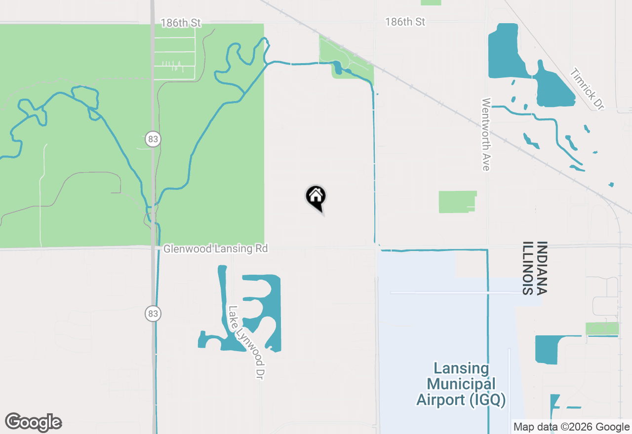 Map of 2951 193rd Street, Lansing, IL 60438