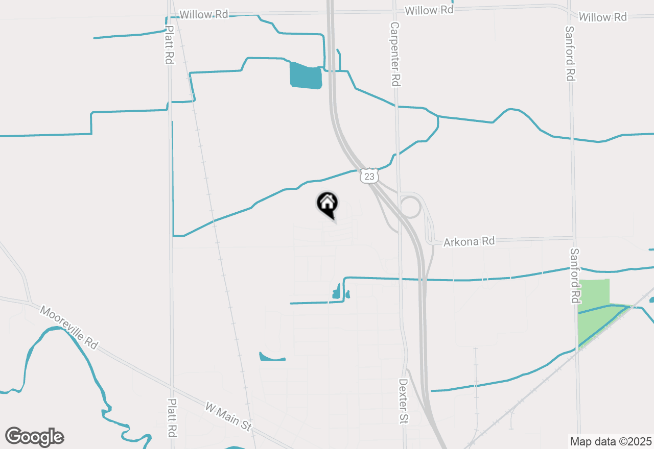 Map of 708 Jackson Lane, Milan, MI 48160