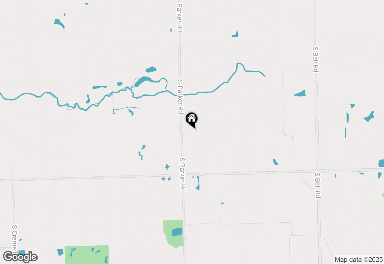 Map of 14033 S Shoshoni Drive, Homer Glen, IL 60491