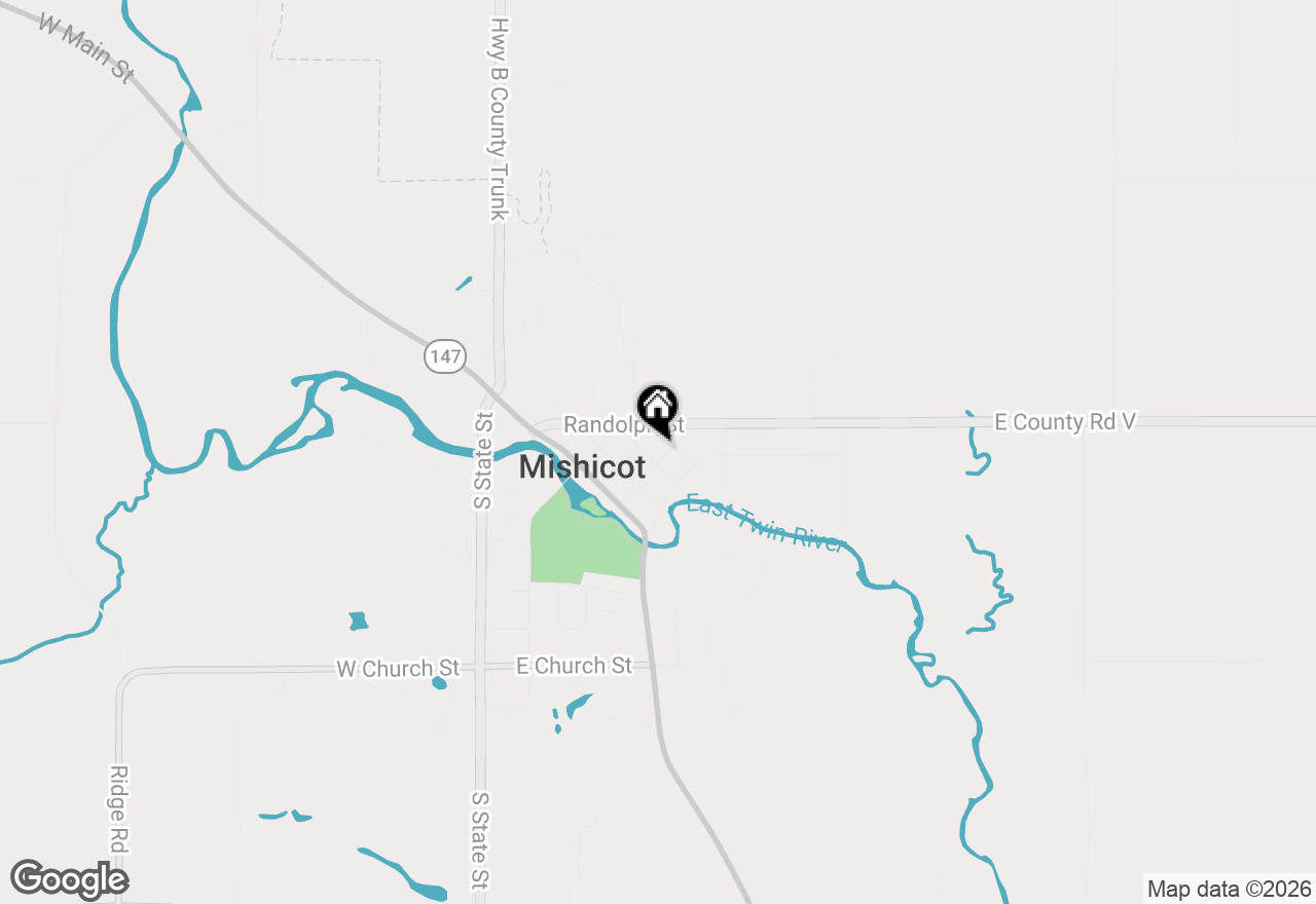 Map of 509 Jackson St, Mishicot, WI 54228