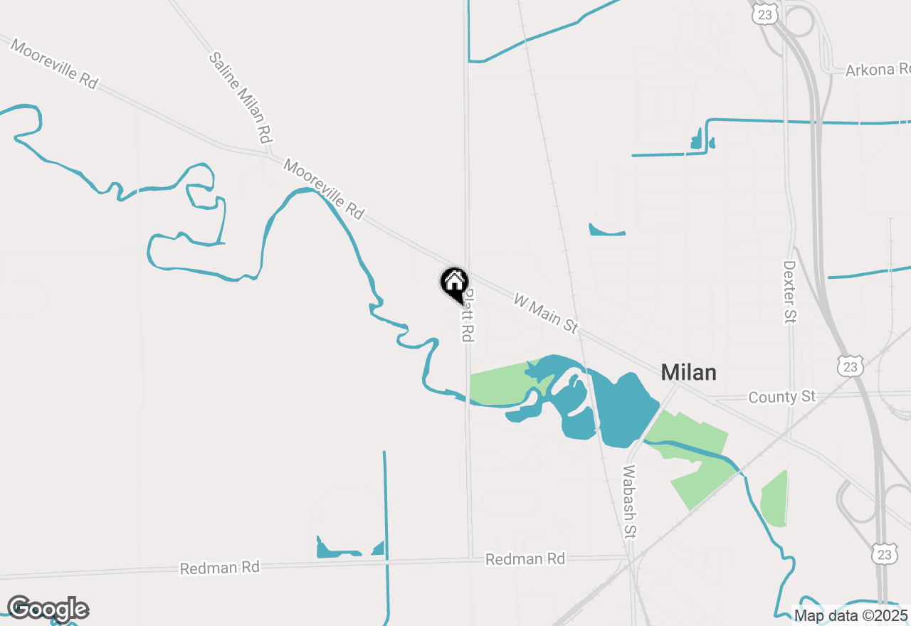 Map of 535 River Pointe, Milan, MI 48160