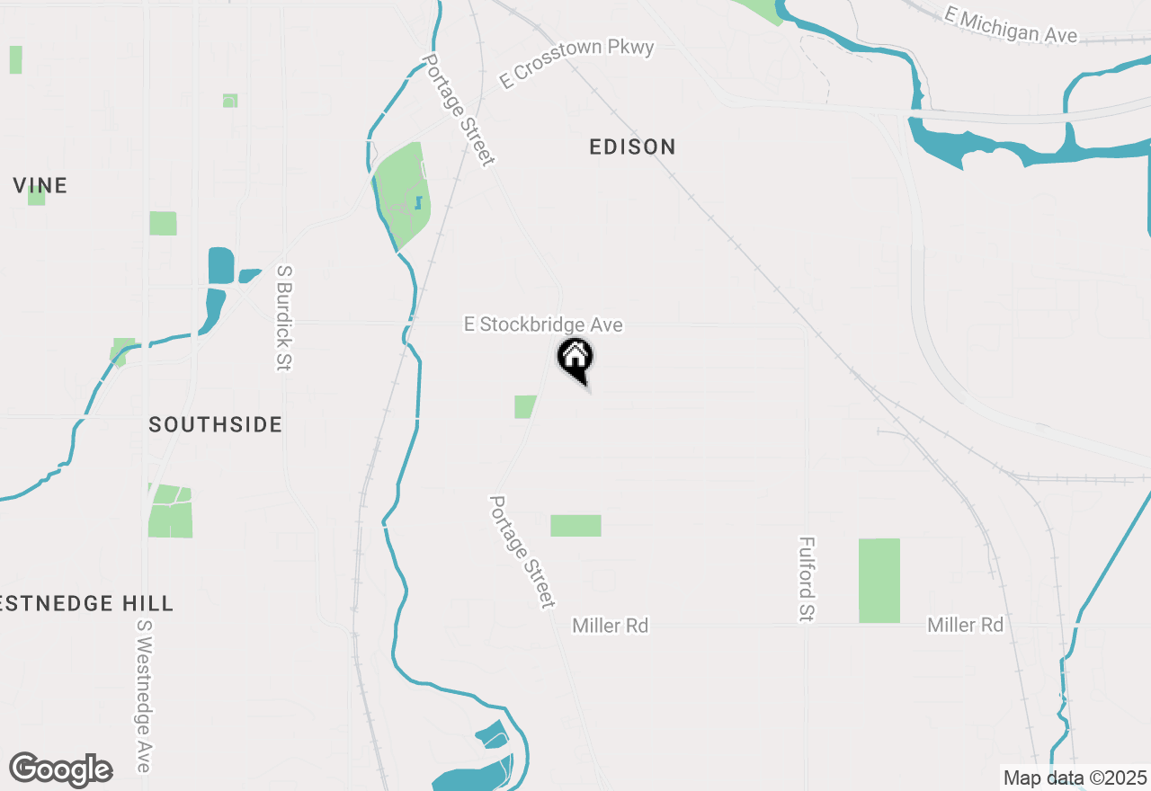 Map of 839 Hays Park Avenue, Kalamazoo, MI 49001